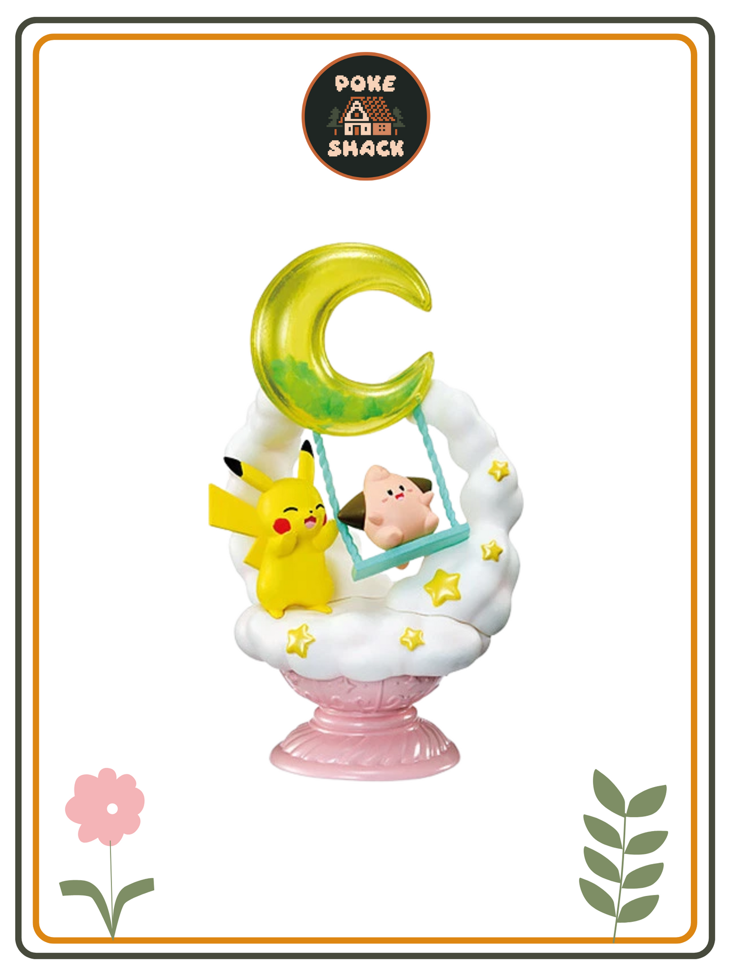 Re-ment Pokemon Starrium Series Dreamy Moonlit Night Blind Box - Receive 1 of 6
