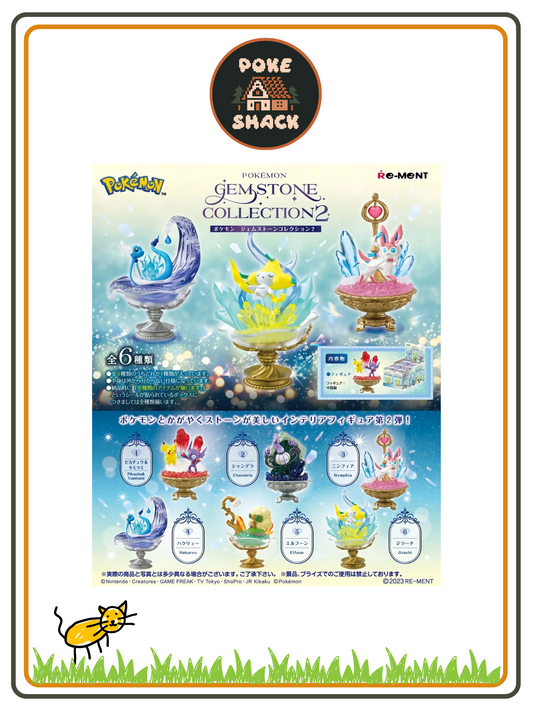 Re-ment Pokemon Gemstone Collection 2 Blind Box - Receive 1 of 6